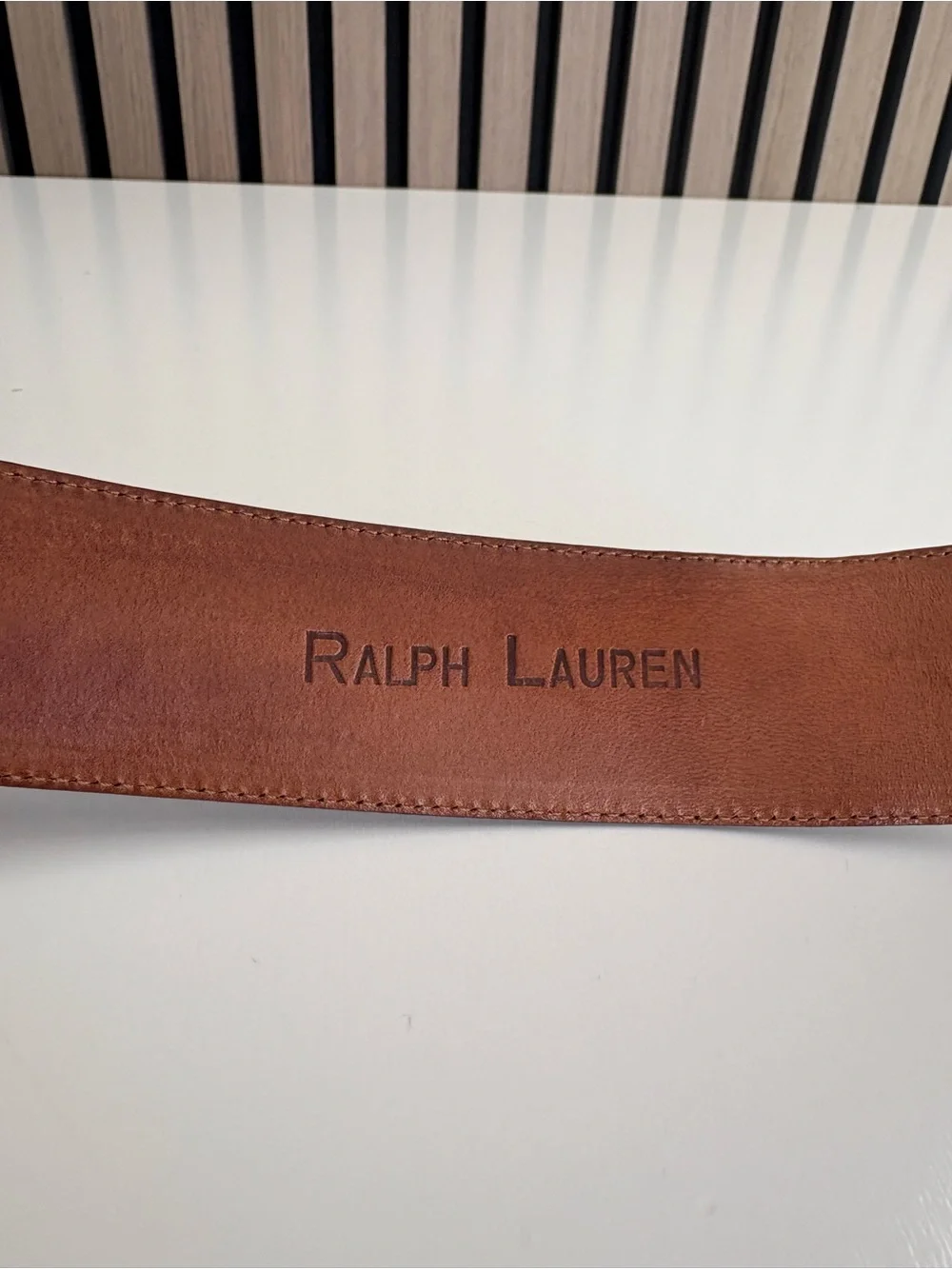 RALPH LAUREN Suede Belt